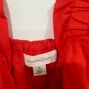 Treasure & Bond Red Blouse